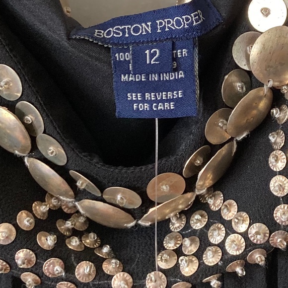 Boston Proper LAVISHED EMBELLISHED SKIRT  Never Worn  NWT - Picture 9 of 14